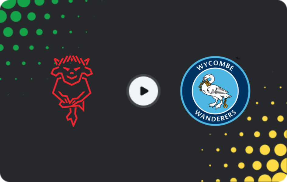 Where to watch Lincoln City — Wycombe, League One, 25.04.2026