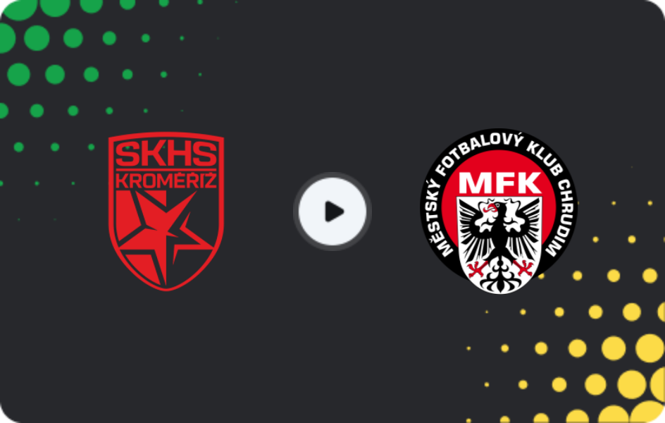 Where to watch Hanácká Slavia — Chrudim, FNL, 25.04.2026