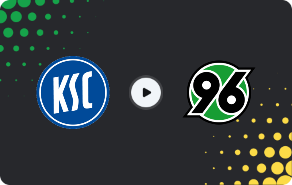 Where to watch Karlsruher — Hannover, 2. Bundesliga, 24.04.2026