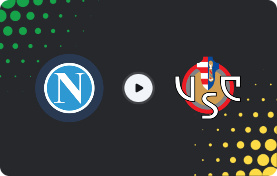 Where to watch Napoli — Cremonese, Serie A, 26.04.2026