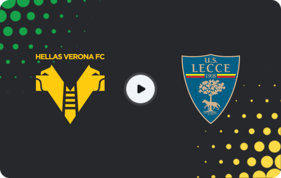 Where to watch Verona — Lecce, Serie A, 26.04.2026