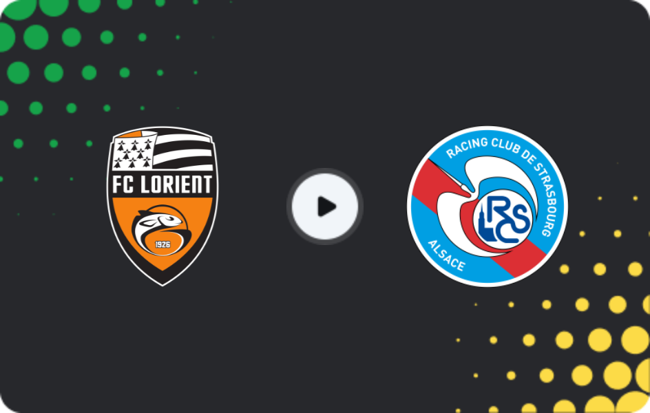 Where to watch Lorient — Strasbourg, Ligue 1, 26.04.2026