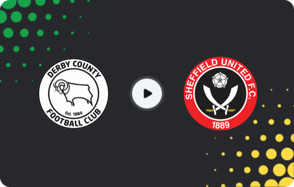 Where to watch Derby County — Sheffield United, Championship, 02.05.2026