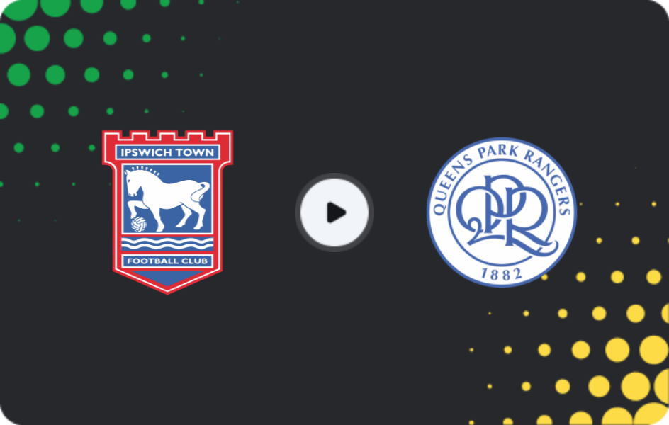 Where to watch Ipswich Town — QPR, Championship, 02.05.2026