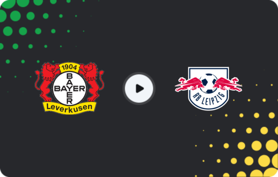 Where to watch Bayer Leverkusen — RB Leipzig, Bundesliga, 02.05.2026