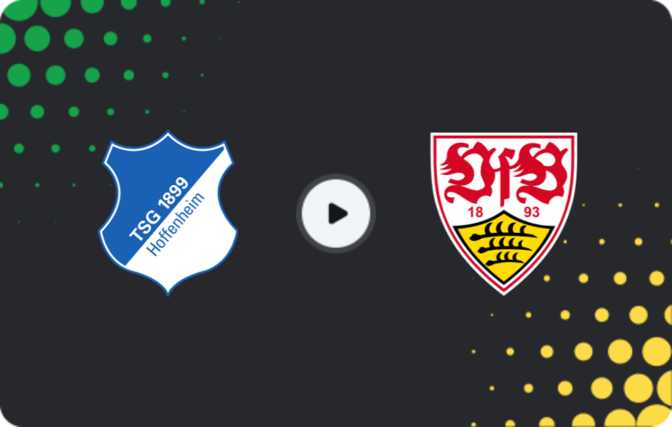 Where to watch Hoffenheim — Stuttgart, Bundesliga, 02.05.2026