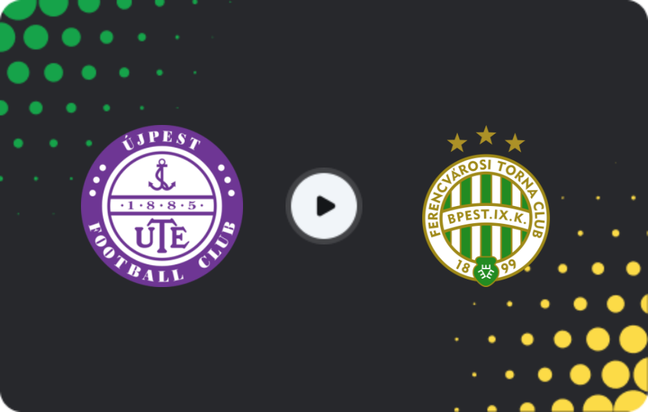 Where to watch Ujpest — Ferencvaros, NB I, 02.05.2026
