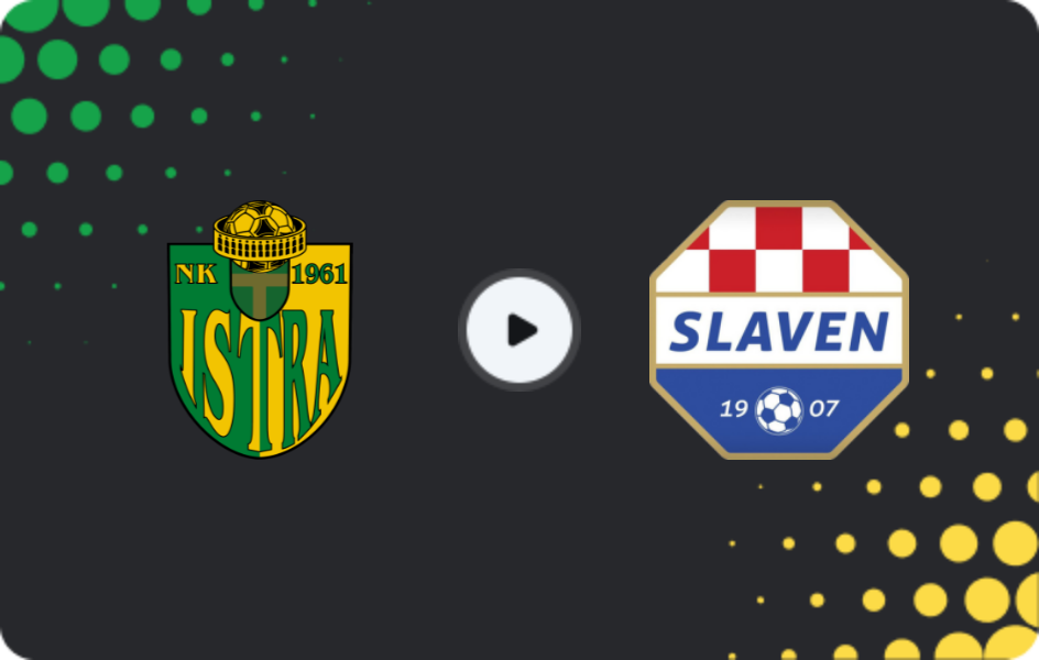 Where to watch Istra 1961 — Slaven Belupo, HNL, 02.05.2026