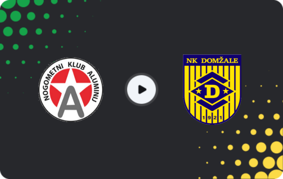 Where to watch Aluminij — NK Domzale, PrvaLiga, 02.05.2026