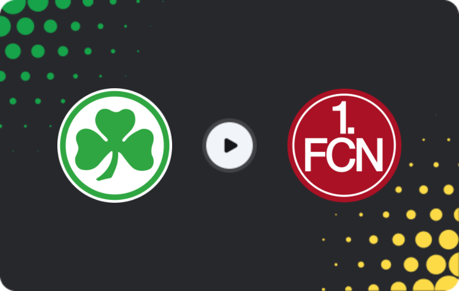 Where to watch Greuther Fürth — Nürnberg, 2. Bundesliga, 02.05.2026