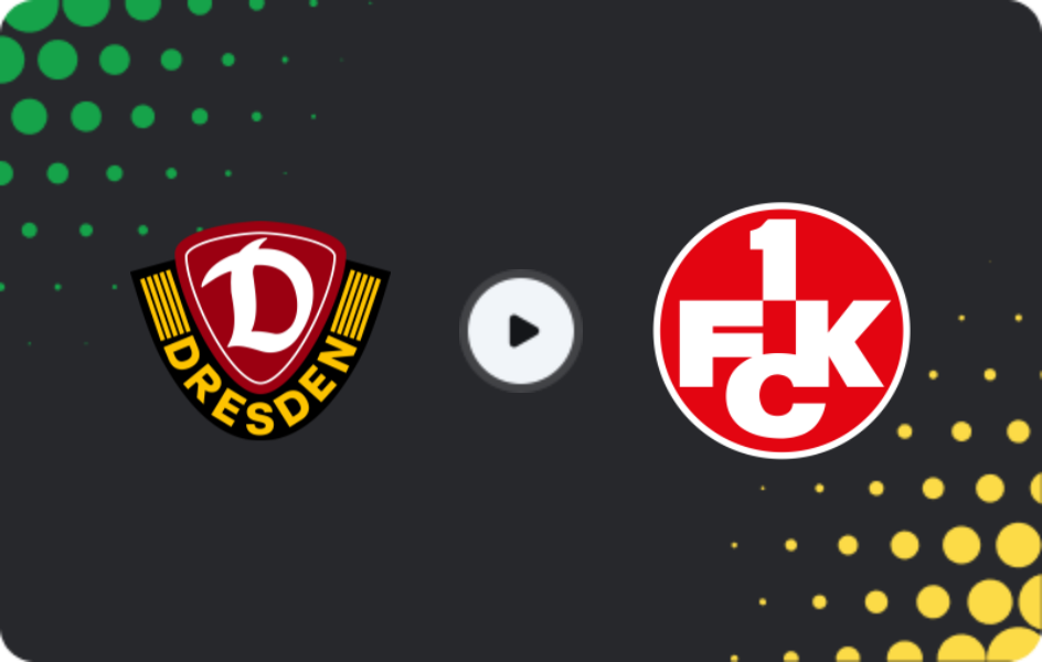 Where to watch Dynamo Dresden — Kaiserslautern, 2. Bundesliga, 02.05.2026