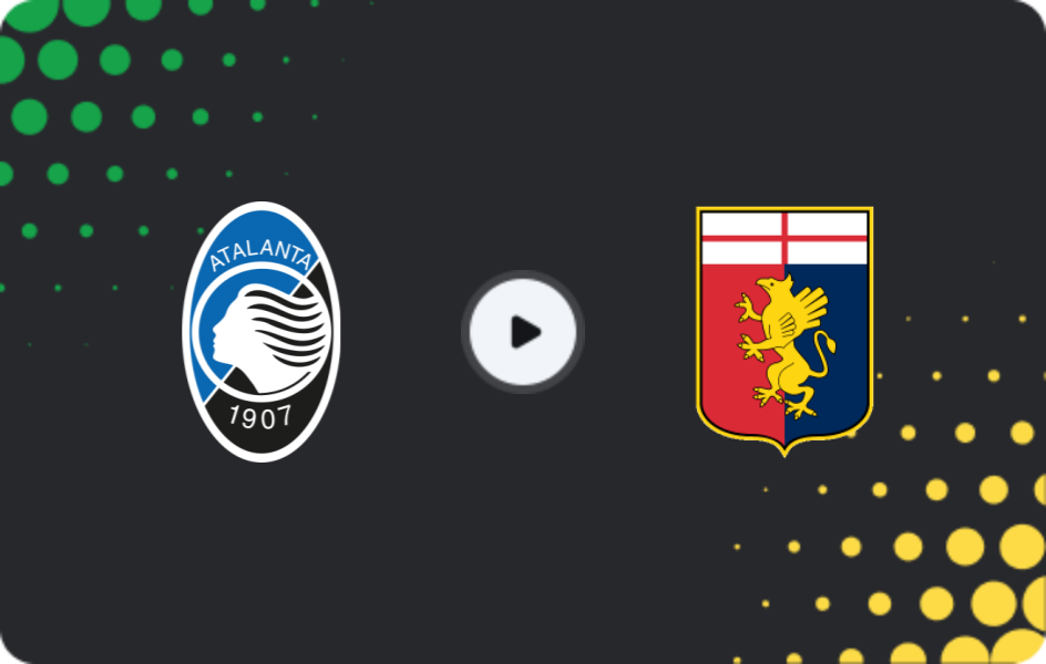 Where to watch Atalanta — Genoa, Serie A, 03.05.2026