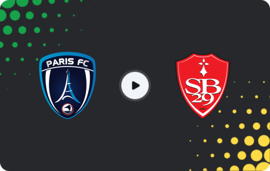 Where to watch Paris FC — Brest, Ligue 1, 03.05.2026