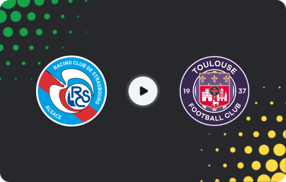Where to watch Strasbourg — Toulouse, Ligue 1, 03.05.2026