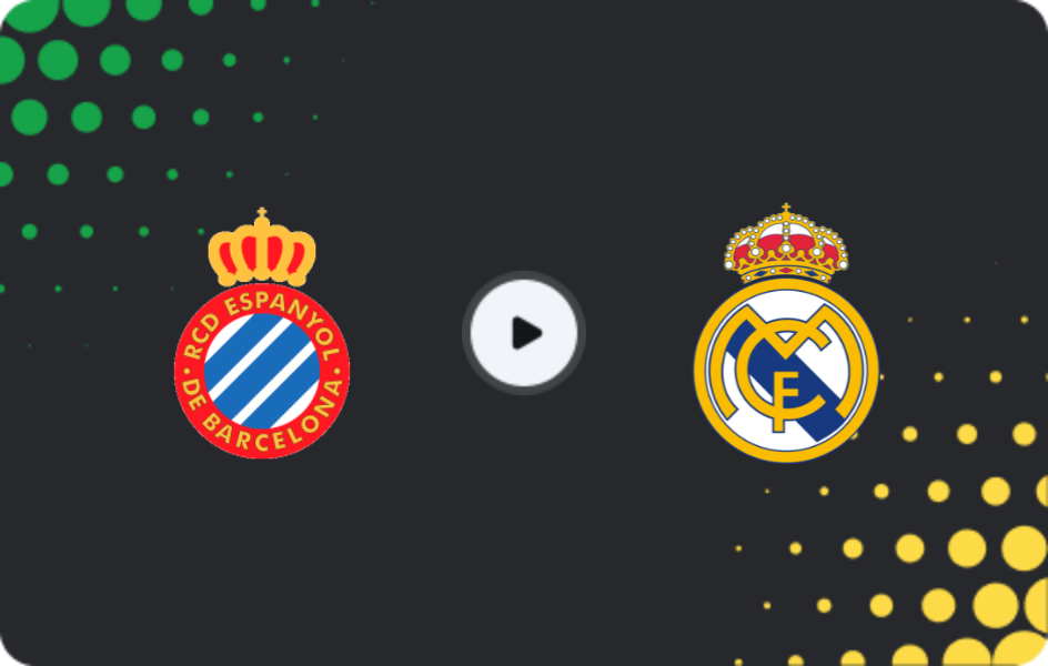 Where to watch Espanyol — Real Madrid, La Liga, 03.05.2026
