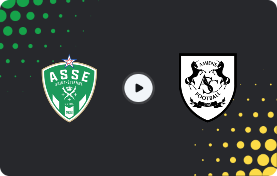 Where to watch Saint Etienne — Amiens, Ligue 2, 09.05.2026