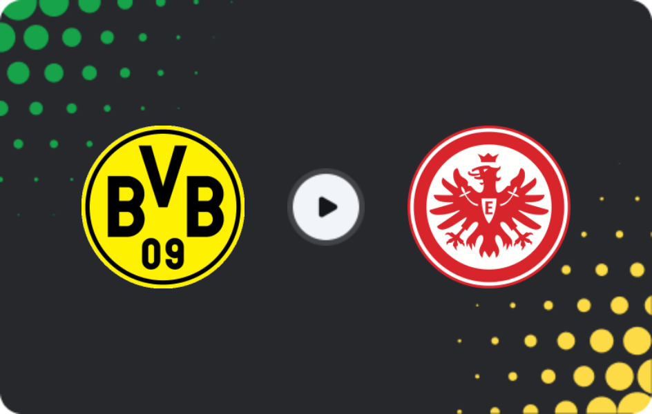 Where to watch Borussia Dortmund — Eintracht Frankfurt, Bundesliga, 09.05.2026