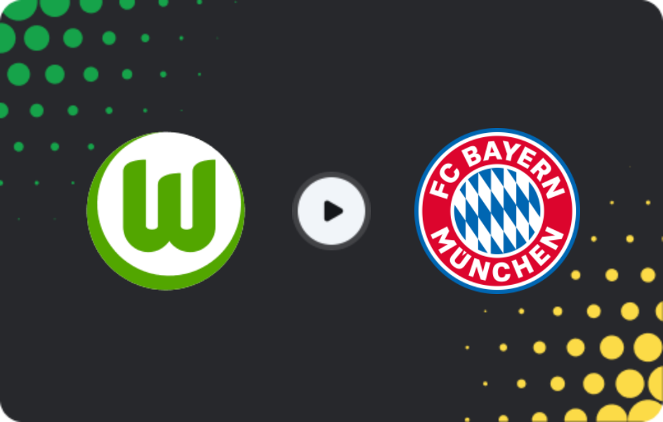 Where to watch VfL Wolfsburg — Bayern, Bundesliga, 09.05.2026