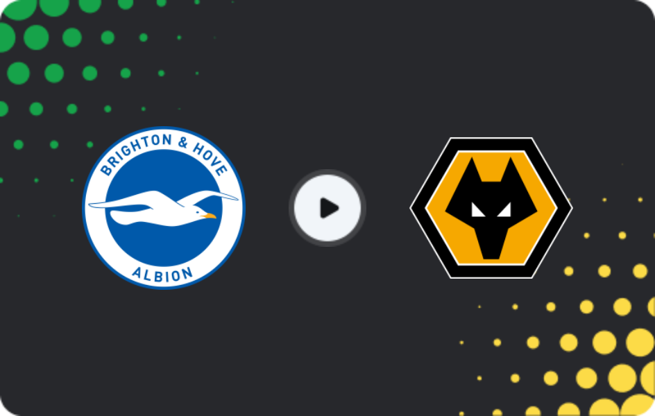 Where to watch Brighton — Wolverhampton, Premier League, 09.05.2026