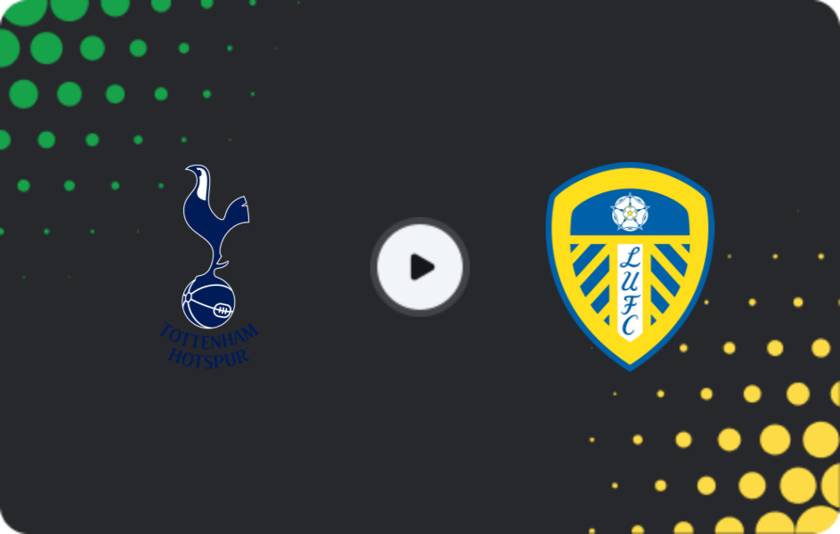 Where to watch Tottenham — Leeds, Premier League, 09.05.2026