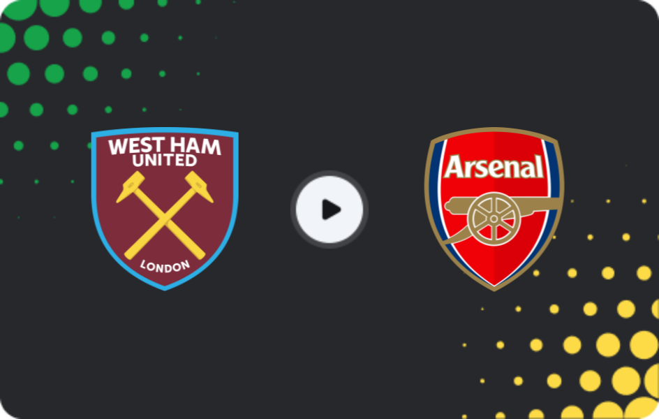 Where to watch West Ham — Arsenal, Premier League, 09.05.2026