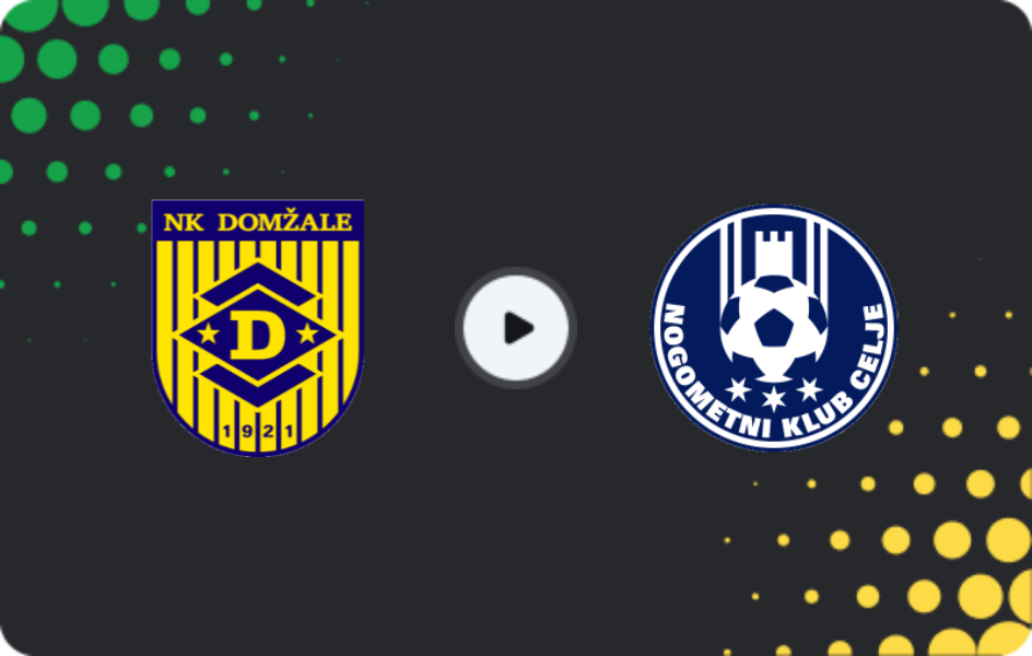 Where to watch NK Domzale — Celje, PrvaLiga, 09.05.2026