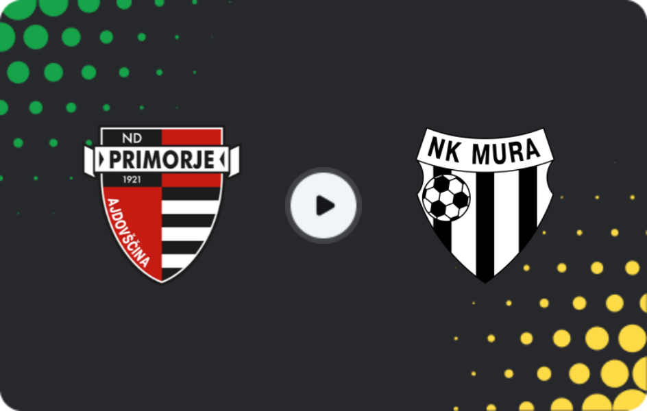 Where to watch Primorje — Mura, PrvaLiga, 09.05.2026