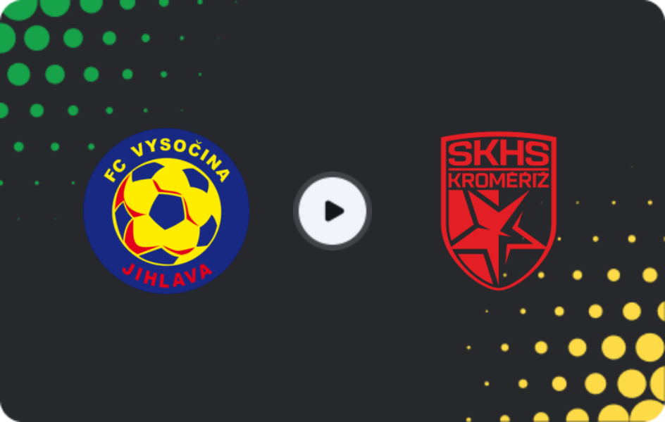 Where to watch Vysočina Jihlava — Hanácká Slavia, FNL, 10.05.2026