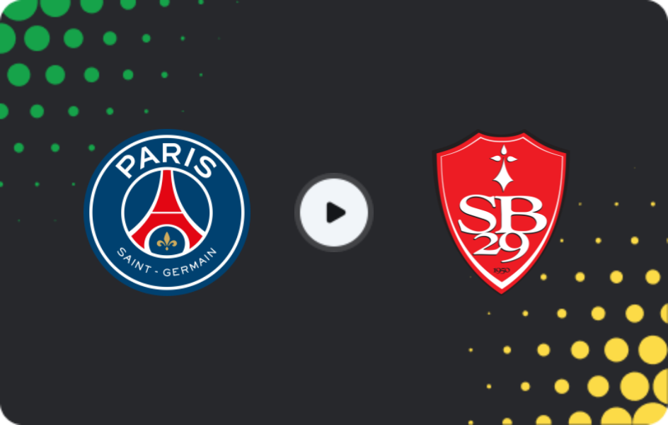 Where to watch PSG — Brest, Ligue 1, 09.05.2026