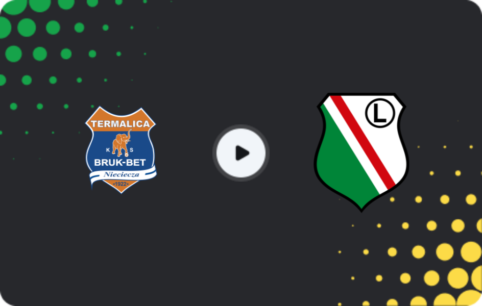 Where to watch Nieciecza — Legia Warszawa, Ekstraklasa, 09.05.2026