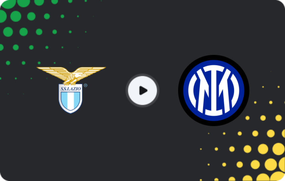 Where to watch Lazio — Inter, Serie A, 10.05.2026