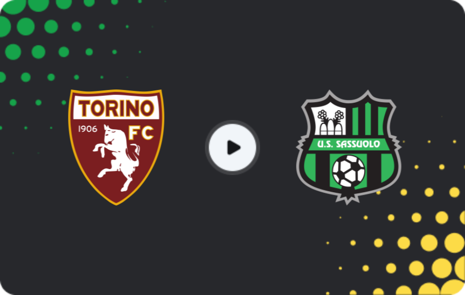 Where to watch Torino — Sassuolo, Serie A, 10.05.2026