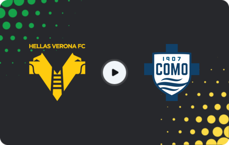 Where to watch Verona — Como, Serie A, 10.05.2026