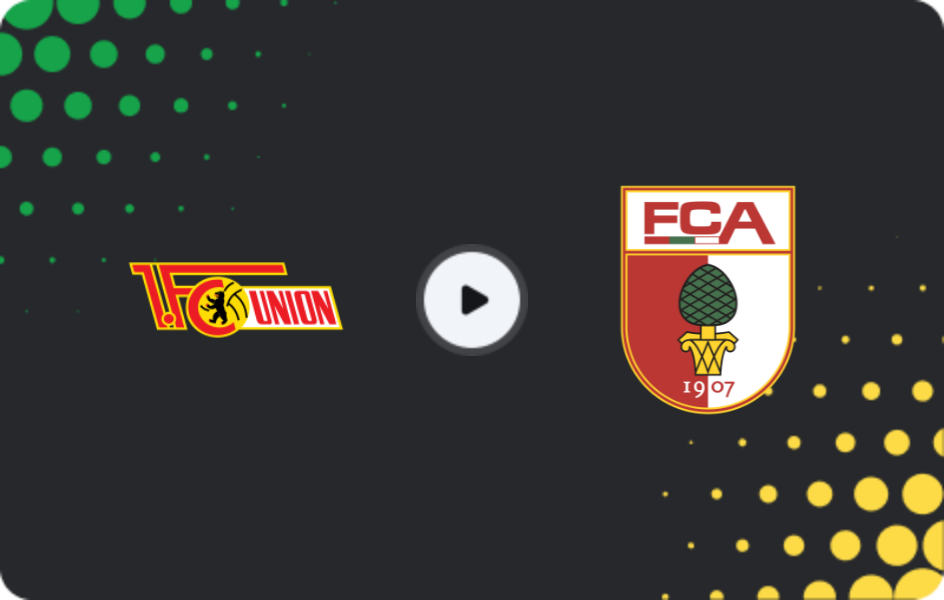 Where to watch Union Berlin — Augsburg, Bundesliga, 16.05.2026