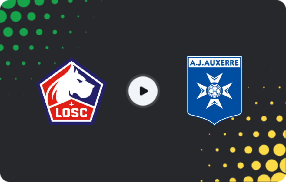 Where to watch Lille — Auxerre, Ligue 1, 16.05.2026