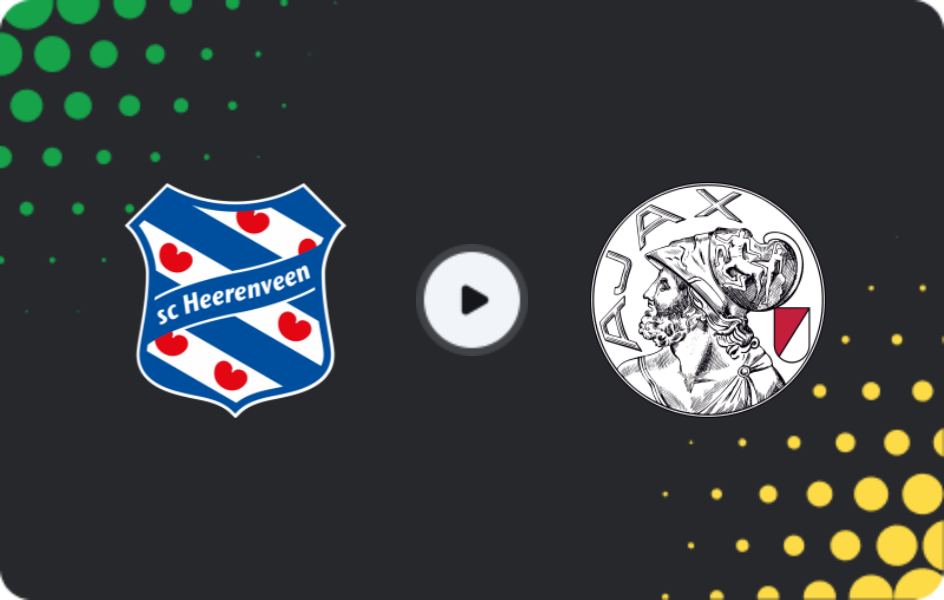 Where to watch Heerenveen — Ajax, Eredivisie, 17.05.2026