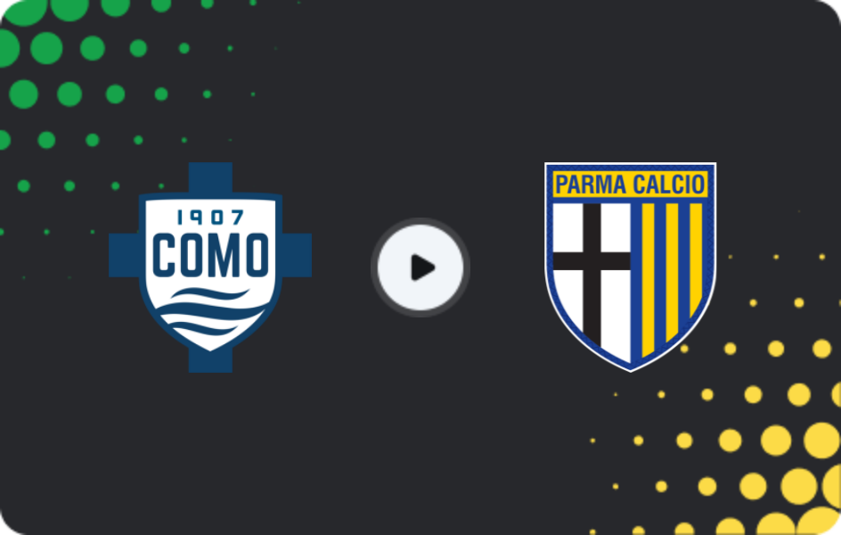 Where to watch Como — Parma, Serie A, 17.05.2026