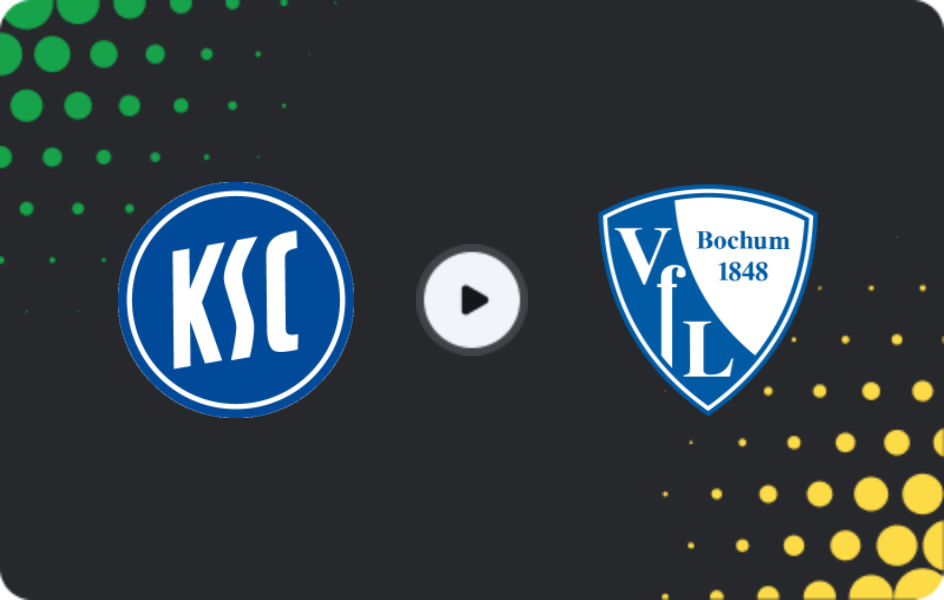 Where to watch Karlsruher — Bochum, 2. Bundesliga, 17.05.2026