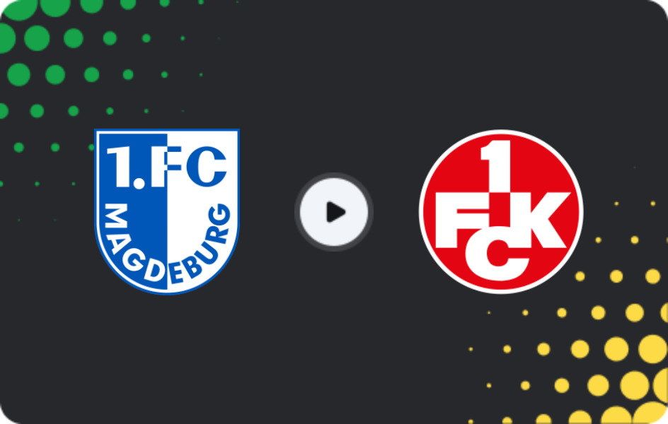 Where to watch Magdeburg — Kaiserslautern, 2. Bundesliga, 17.05.2026