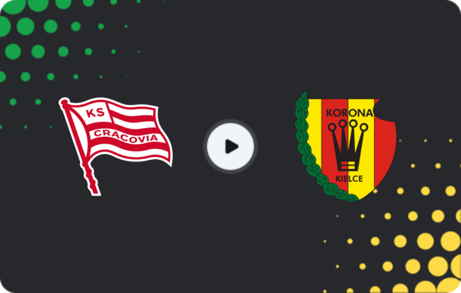 Where to watch Cracovia — Korona Kielce, Ekstraklasa, 23.05.2026