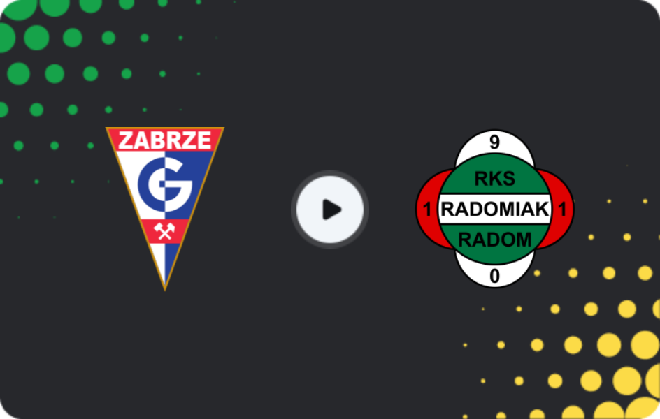 Where to watch Gornik Zabrze — Radomiak Radom, Ekstraklasa, 23.05.2026