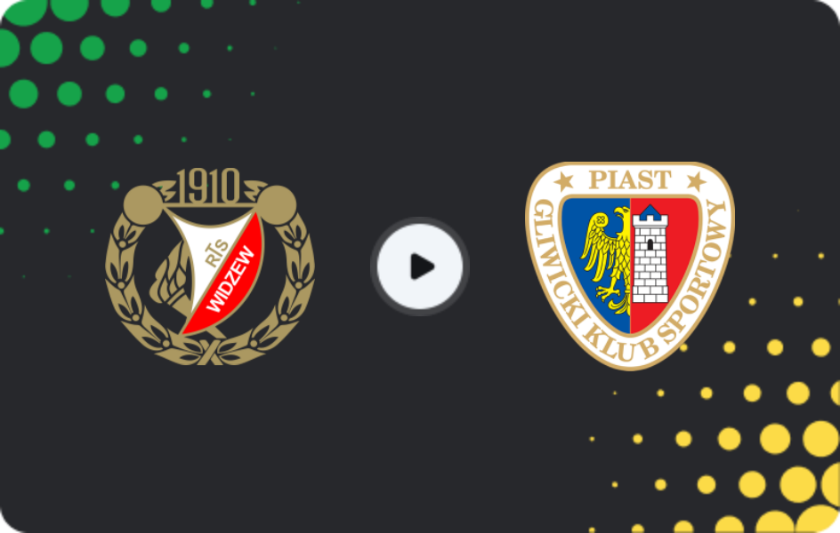 Where to watch Widzew Łódź — Piast Gliwice, Ekstraklasa, 23.05.2026