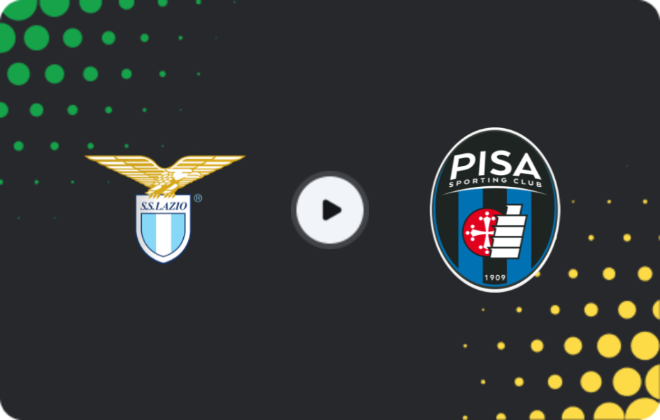 Where to watch Lazio — Pisa, Serie A, 24.05.2026