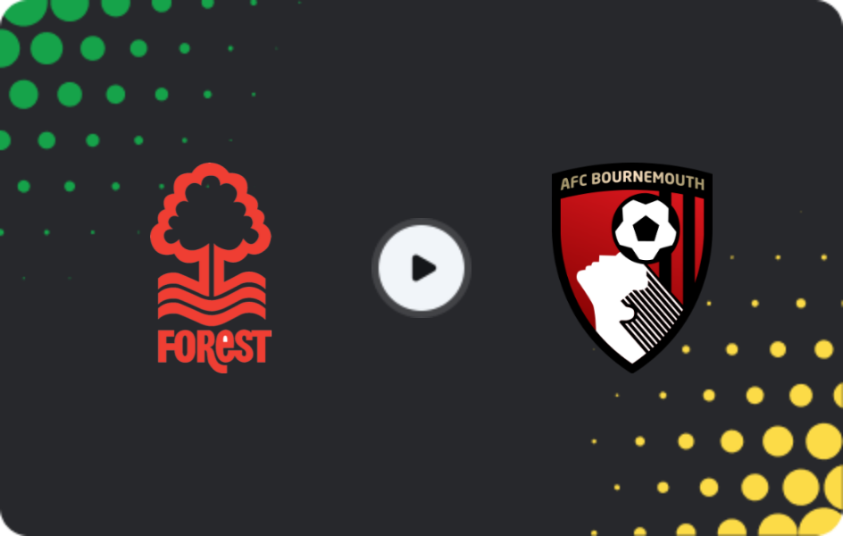 Where to watch Nottingham Forest — Bournemouth, Premier League, 24.05.2026