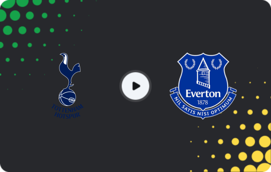 Where to watch Tottenham — Everton, Premier League, 24.05.2026
