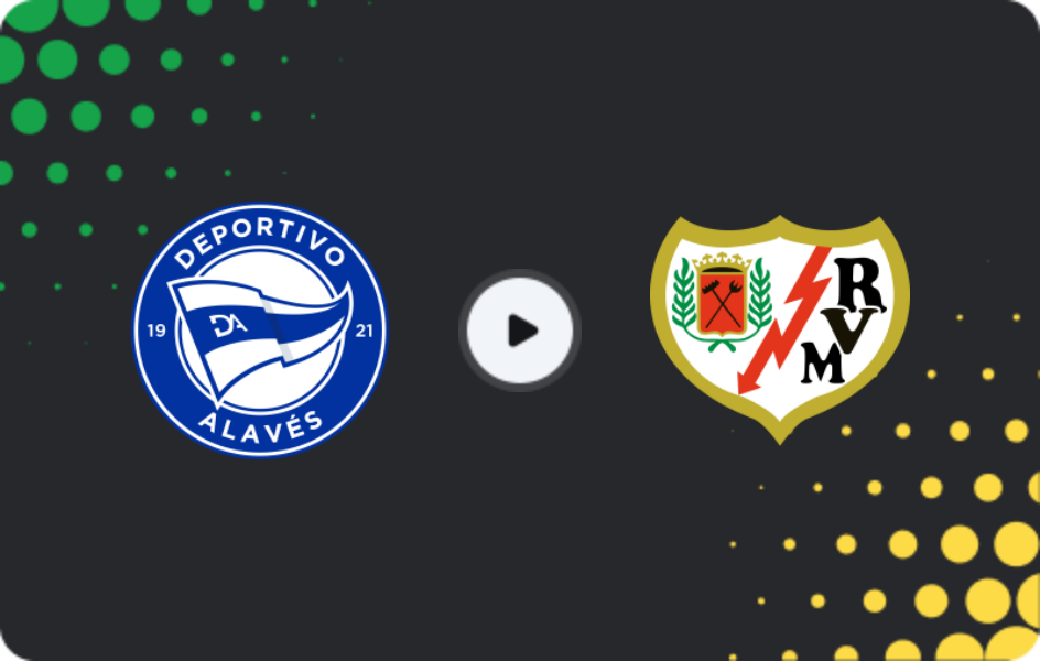 Where to watch Alaves — Rayo Vallecano, La Liga, 24.05.2026