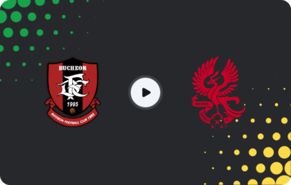 Where to watch Bucheon FC 1995 — Gwangju FC, FA Cup, 27.08.2025