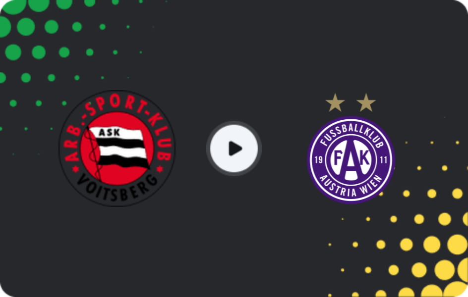 Where to watch Voitsberg — Austria Vienna, Cup, 27.07.2025