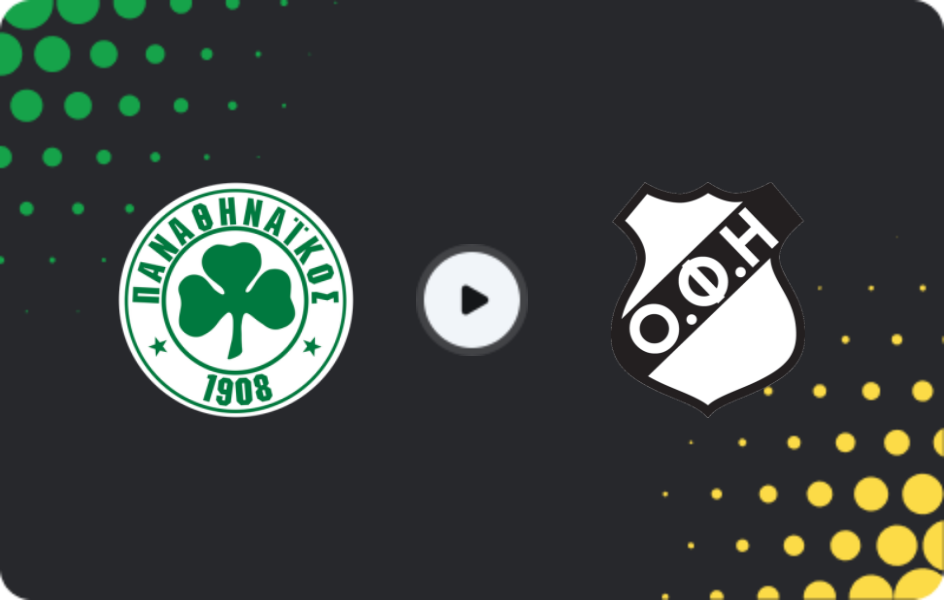 Where to watch Panathinaikos — OFI, Super League, 04.03.2026