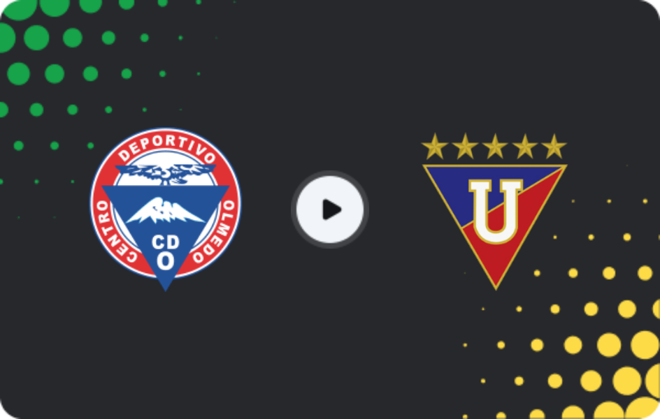 Where to watch CD Olmedo — LDU de Quito, Copa Ecuador, 17.07.2025